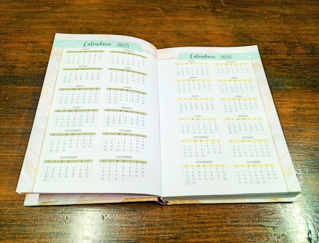 AGENDA VALIOSA 2025 | INSPIRACION ENCUADERNADA