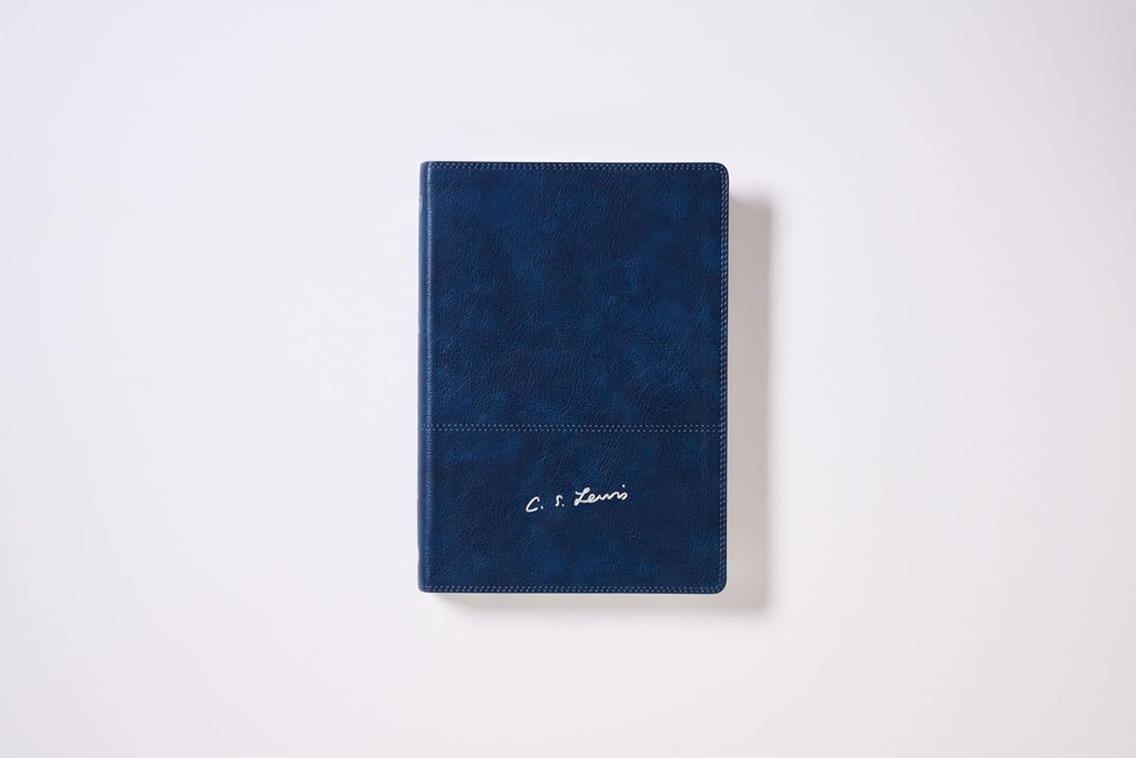 BIBLIA RVR REFLE.C.S.Lewis, Leathe AZUL