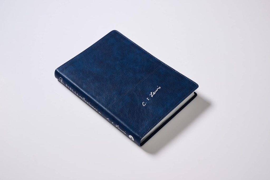 BIBLIA RVR REFLE.C.S.Lewis, Leathe AZUL