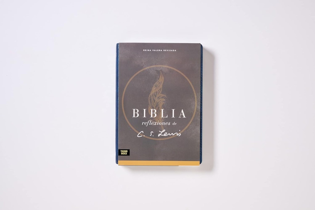 BIBLIA RVR REFLE.C.S.Lewis, Leathe AZUL