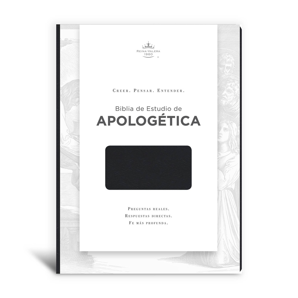 BIBLIA DE ESTUDIO DE APOLOGETICA RVR NEGRO IMITACIÓN PIEL