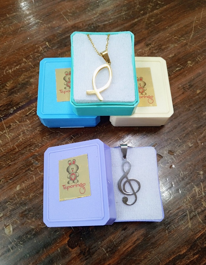 T COLLARES VARIOS ACERO INOX