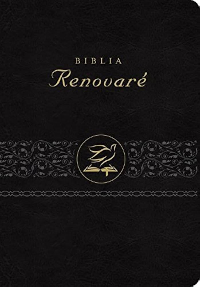 BIBLIA RENOVARÉ RV1960 DOS TONOS COLOR NEGRO