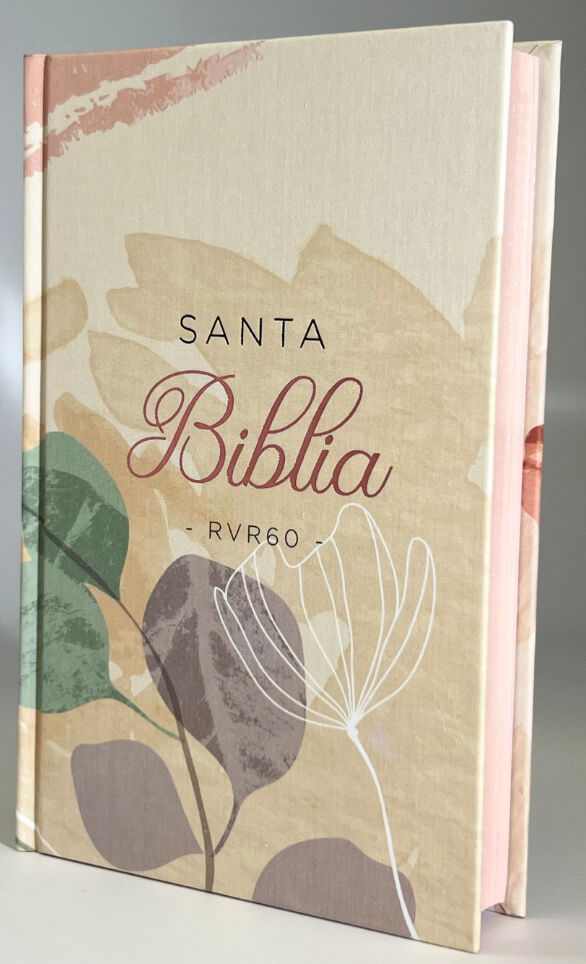 SANTA BIBLIA RVR60 FLORAL ABSTRACTA TD TELA LG PJR
