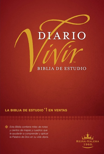 [9781496411259] BIBLIA DE ESTUDIO DIARIO VIVIR TD RVR60
