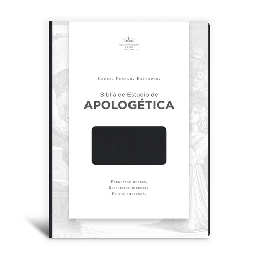 [9781433600227] BIBLIA DE ESTUDIO DE APOLOGETICA RVR NEGRO IMITACIÓN PIEL