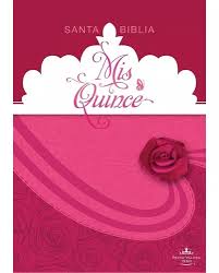 [201914009] BIBLIA RVR60 MIS XV AÑOS TELA COLOR ROSA