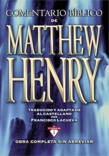 [9788482678207] COMENTARIO BIBLICO DE MATTHEW HENRY