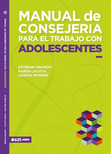 [9781946707017] MANUAL DE CONSEJERIA PARA EL TRABAJO C/ ADOLESCENTES
