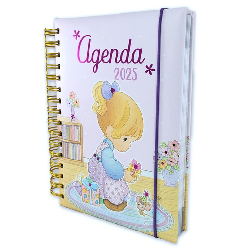 [696859139819] AGENDA PRECIOUS MOMENTS 2025 | NIÑA CON REGALOS