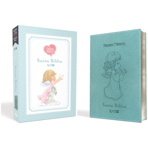[9781404110779] SANTA BIBLIA PRECIOUS MOMENTS NVI TS AQUA