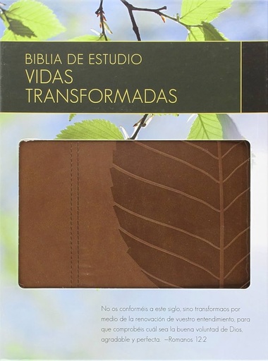 [9780825419829] BIBLIA DE ESTUDIO VIDAS TRANSFORMADAS RV1960 TAPA SUAVE