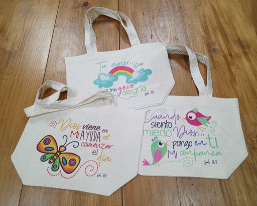 [3780201373338] BOLSA DE TELA  ESTILO YUTE