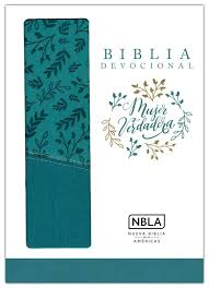 [9780825458859] BIBLIA DEVOCIONAL MUJER VERDADERA NBLA DUOTONO AQUA TS