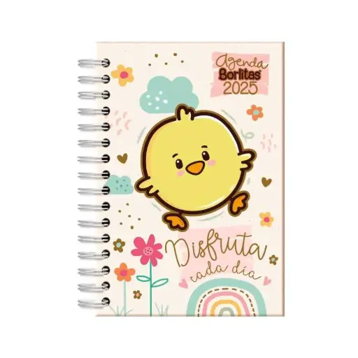 [644216928361] AGENDA BORLITAS 2025 CREMA 