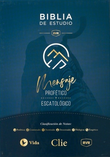 [9788482679044] BIBLIA DE ESTUDIO RVR MENSAJE PROFETICO Y ESCATOLOGICO C/ INDICE TS