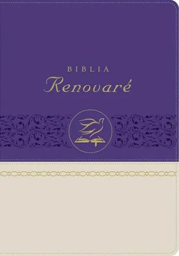 [9789875575271] BIBLIA RENOVARÉ RV1960 DOS TONOS VIOLETA BEIGE TAPA SUAVE