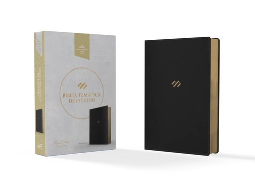 [9781535999410] BIBLIA TEMÁTICA DE ESTUDIO RVR / NEGRO SÍMIL PIEL