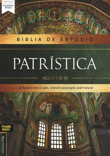 [9788418204616] BIBLIA DE ESTUDIO PATRÍSTICA SIGLOS I AL VI RVR / MARRÓN LEATHERSOFT