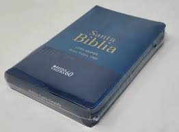 [9788418852299] SANTA BIBLIA RV1960 LG AZUL C/ CIERRE 