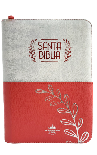 [9789587456530] SANTA BIBLIA RV1960 MEDIANA LG IMITACIÓN PIEL ROSA C/ CIERRE
